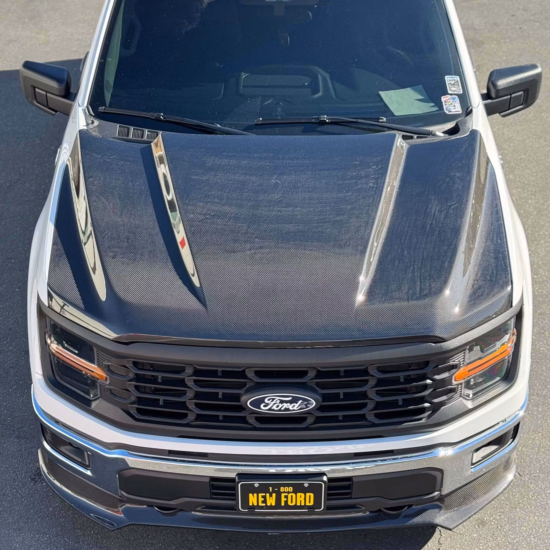 RK Sport Carbon Fiber 2.5" Cowl Hood (2021-2025 F150) - 19016525 Questions & Answers