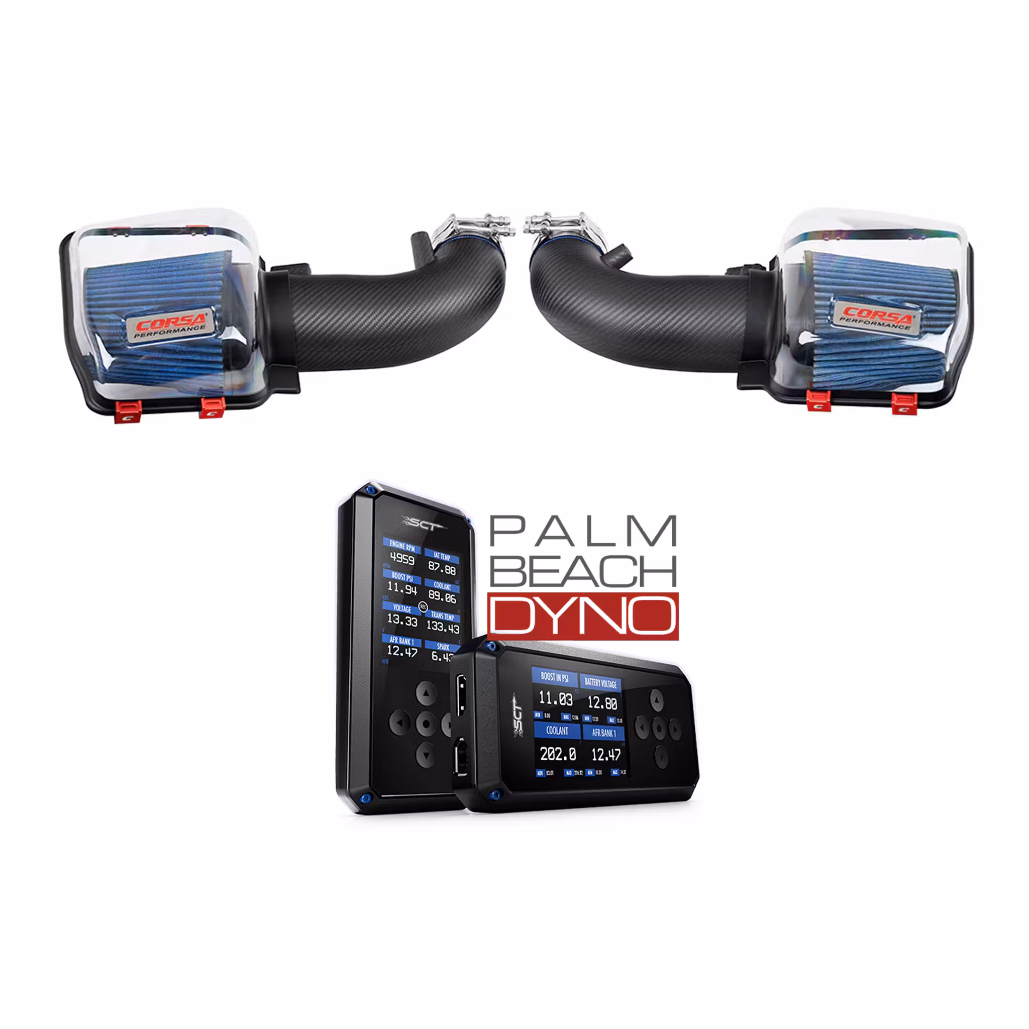 Palm Beach Dyno Stage 1 Power Pack - Intake and SCT BDX Performance Programmer with Custom Tune (2024-2026 Mustang GT / Dark Horse) Questions & Answers