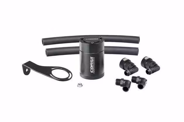Corsa Performance 3 oz Aluminum Oil Catch Can with Mounting Bracket (2021-2025 Bronco 2.7L) - CC0012 Questions & Answers