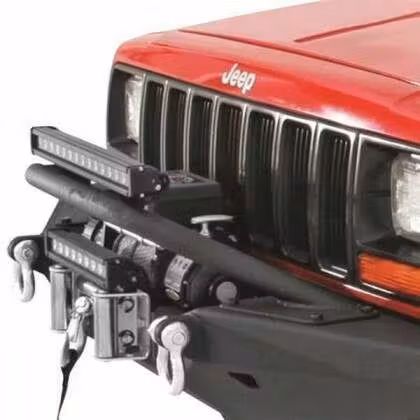 Smittybilt XRC FRONT BULL BAR OPTION FITS 76810 BUMPER ONLY (1984-2001 Cherokee) - 76811 Questions & Answers