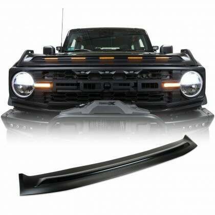 IAG Performance Iag I-Line Lighted Led Hood Deflector Black 2021+ Ford Bronco (2021-2025 Ford Bronco) - IAG-BDY-F3118 Questions & Answers