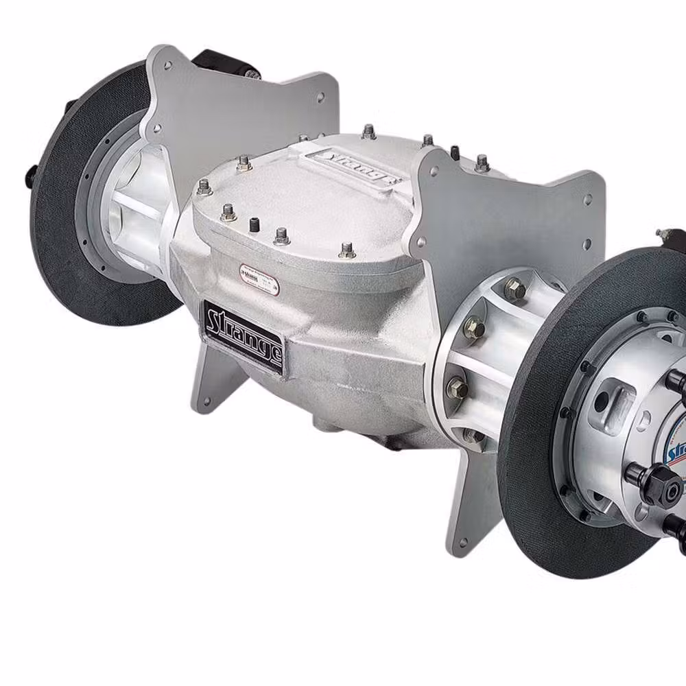 Strange Engineering Strange Top Loader 9" Live Axle assembly with carbon brakes - L4101 Questions & Answers